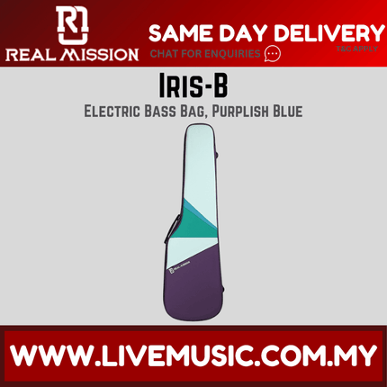 Real Mission Iris-B Electric Bass Guitar Gig Bag - ( IrisB / Iris B )