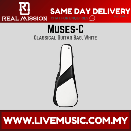 Real Mission Muses-C Thickened Leather Backpack 41-Inch Personalized Classical Guitar Bag ( MusesC Muses C )