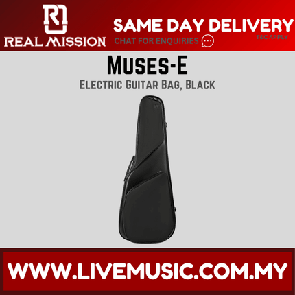Real Mission Muses-E Thickened Leather Backpack Personalized Electric Guitar Bag ( MusesE Muses E )