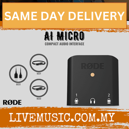 Rode AI-Micro Compact Audio Interface ( AI Micro / AIMicro )