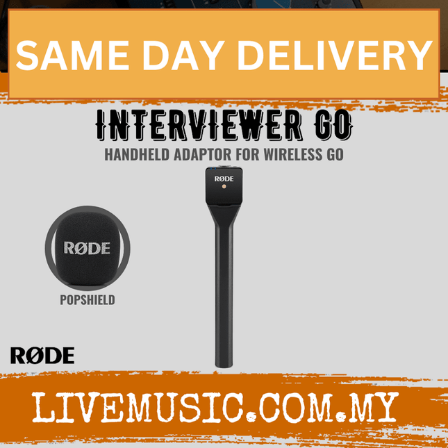 Rode Interviewer GO Handheld Adaptor for Wireless GO ( InterviewerGO )