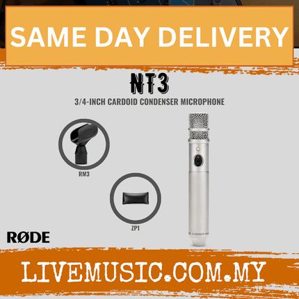 Rode NT3 Medium-diaphragm Condenser Microphone ( NT-3 )