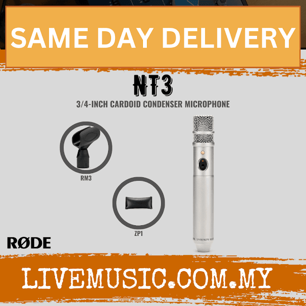 Rode NT3 Medium-diaphragm Condenser Microphone ( NT-3 )