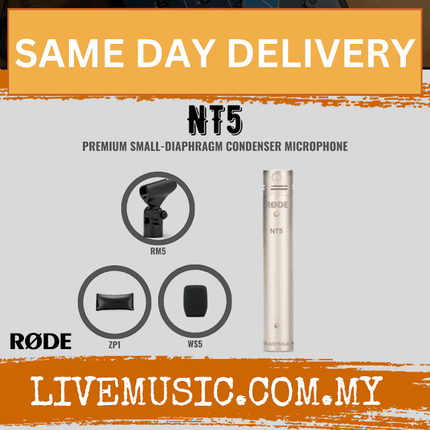 Rode NT5 Cardioid Studio Condenser Microphones - Each ( NT-5 )