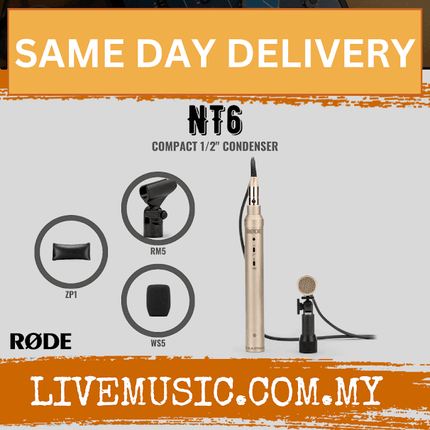 Rode NT6 Compact Condenser Microphone ( NT-6 )