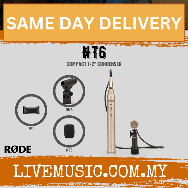 Rode NT6 Compact Condenser Microphone ( NT-6 )