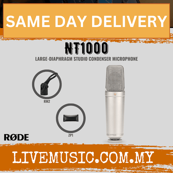 Rode NT1000 Large-diaphragm Condenser Microphone ( NT-1000 )
