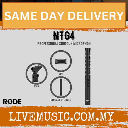 Rode NTG4 Shotgun Condenser Microphone ( NTG 4 )