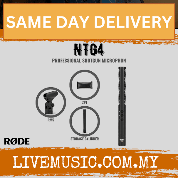 Rode NTG4 Shotgun Condenser Microphone ( NTG 4 )