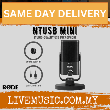 Rode NT-USB Mini USB Condenser Microphone ( NT USB / NTUSB )