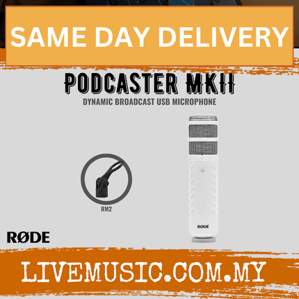 Rode Podcaster MKII Large-diaphragm Dynamic USB Microphone