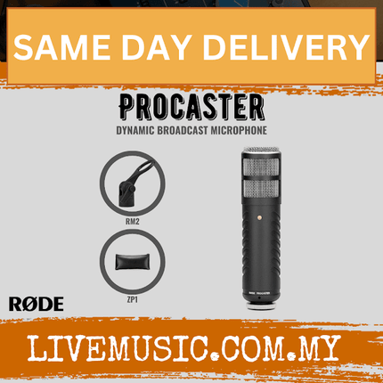 Rode Procaster Dynamic Broadcast, Podcast & Voiceover Microphone