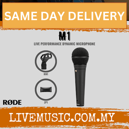 Rode M1 Live Dynamic Vocal Microphone (M-1)