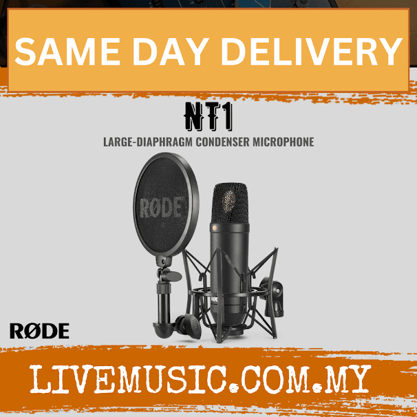 Rode NT1 Kit Low Noise Condenser Microphone (NT-1)