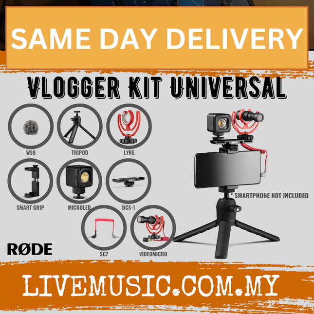 Rode Vlogger Kit Universal Filmmaking Kit for Mobile Phones ( VloggerKit Universal )