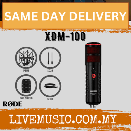 Rode XDM-100 Dynamic USB Microphone ( XDM 100 / XDM100 )