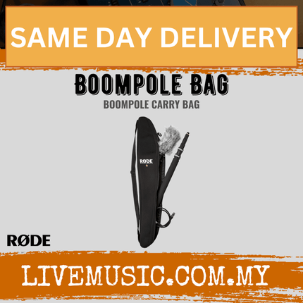 RODE boompole carry bag for shotgun mic and shock mount