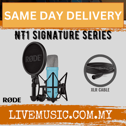 RODE NT1 Signature Series Large-Diaphragm Condenser Microphone