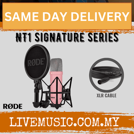 RODE NT1 Signature Series Large-Diaphragm Condenser Microphone