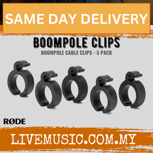 Rode Boompole Cable Clips - 5 pack