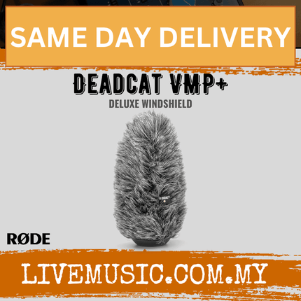 Rode DeadCat VMP+ artificial fur wind shield for VideoMic Pro+ microphone