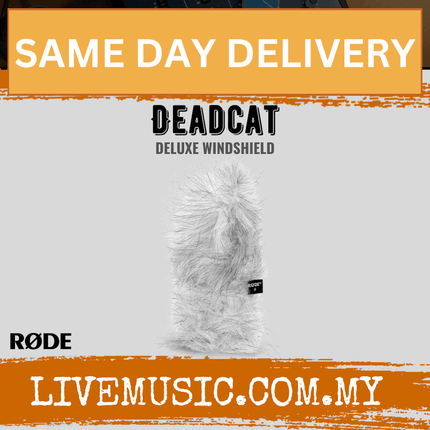 Rode DeadCat artificial fur microphone wind shield in gray