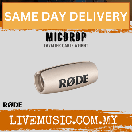 RODE MicDrop Cable Weight for Lavalier Microphones
