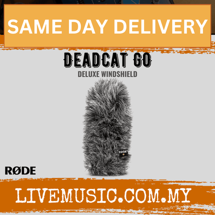 Artificial fur microphone windscreen, dark gray, for VideoMic GO