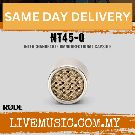 Rode NT45-O omnidirectional replacement microphone capsule with metal grille