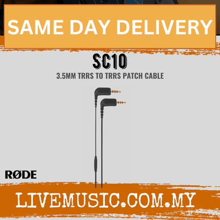 RODE SC10 right-angle 3.5mm TRRS patch cable