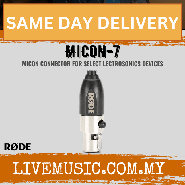 Rode MiCon-7 Connector for Select Lectrosonics Devices ( MiCon7 / MiCon 7 )