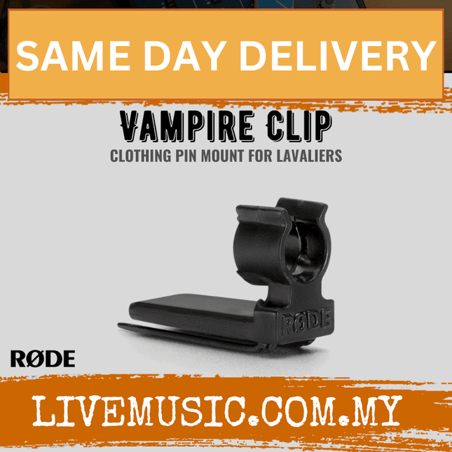 RODE Vampire Clip Double-Toothed Clothing Pin