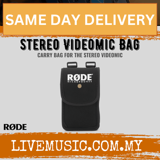 RODE Road Stereo Videomic Bag SVMBAG Carrying Bag for Stereo VideoMic