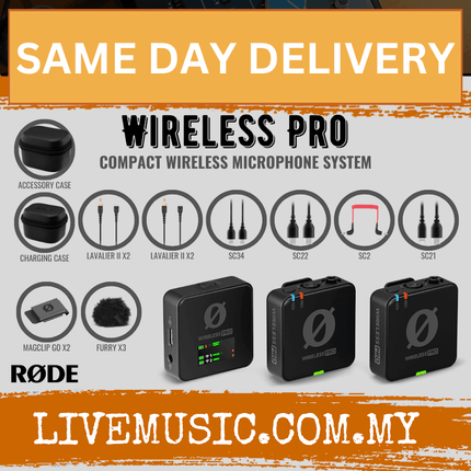 Rode Wireless Pro Compact Wireless Microphone System
