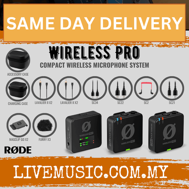 Rode Wireless Pro Compact Wireless Microphone System