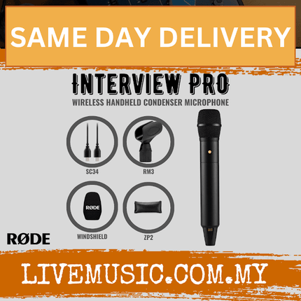 Rode Interview Pro Wireless Handheld Condenser Microphone