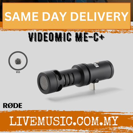 RODE VideoMic Me-C+ Directional Microphone for USB-C Devices