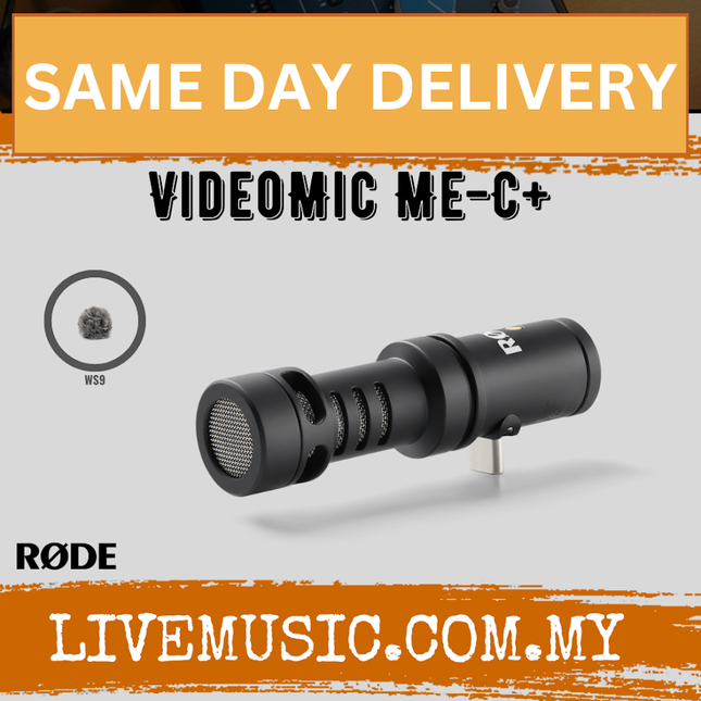RODE VideoMic Me-C+ Directional Microphone for USB-C Devices