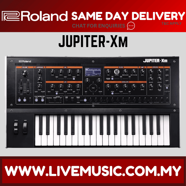 Roland JUPITER-XM Portable Synthesizer (JUPITERXM/JUPITER XM)
