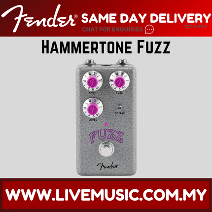 Fender Hammertone Fuzz Guitar Effects Pedal