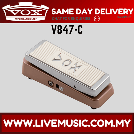 Vox V847-C Custom Wah Pedal (V 847C / V847)