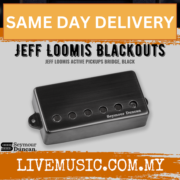 Seymour Duncan Jeff Loomis Blackouts Bridge Humbucker Guitar Pickup