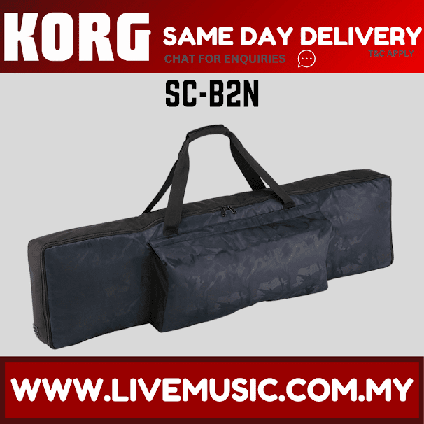 Korg SC-B2N Sequenz Soft Case Lightweight Hand Carry For B2N Keyboard (SCB2N SC B2N)