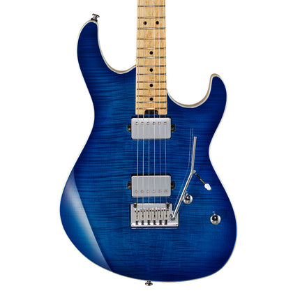 Cort G290 FAT Electric Guitar Birdseye Maple Fretboard with Bag - Bright Blue Burst ( G290 / G290FAT )