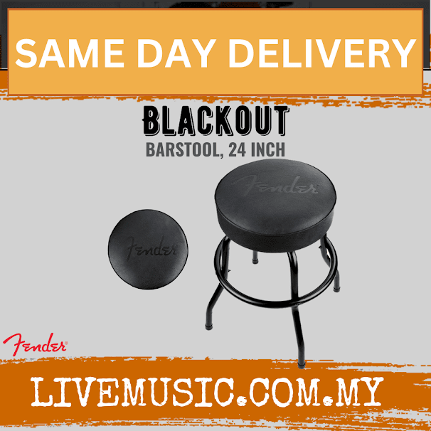 Fender Blackout Barstool - 24inch