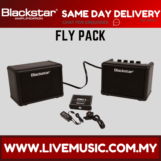 Blackstar FLY 3 Pack Stereo Guitar Amplifier (FLY3-PACK / Fly3)