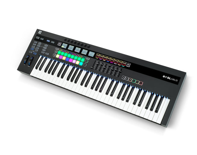Novation 61SL Mk III - Keyboard Controller with Sequencer (61-SL/MKIII)