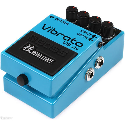 Boss VB-2W Waza Craft Vibrato Guitar Effects Pedal (VB2W)