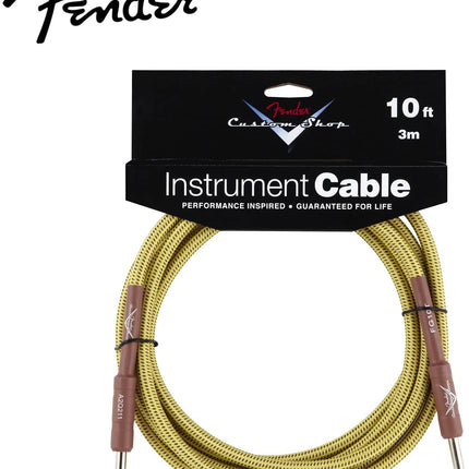 Fender Custom Shop Instrument Cable 10ft - Tweed
