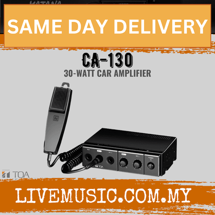 TOA CA-130 30-Watt Car Amplifier ( CA130 / CA 130 )